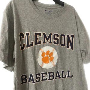Clemson Tigers NCAA Baseball Shirt - Men's Size Large Champion